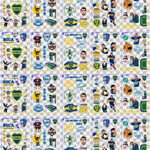 Pliego Boca Juniors - UV - 1